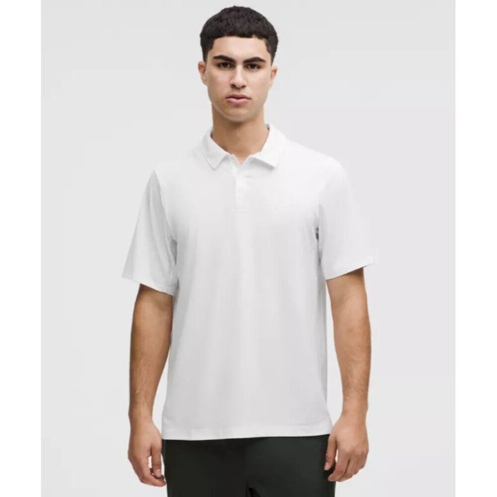 Logo Sport Polo Short Sleeve - White